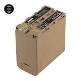 Jupio ProLine Ultra-C Sony NP-F970 10500 mAh videokamera akkumulátor USB-C töltéssel