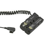 Jupio Sony NP-F550 (L-sorozat) ProLine akkumulátor adapter D-TAP-hoz