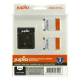 Jupio Value Pack GoPro AHDBT-302 HERO3+ 1200mAh 2db akciókamera akkumulátor + USB  dupla töltő