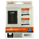 Jupio Value Pack GoPro AHDBT-401 HERO4 1160mAh 2db akciókamera akkumulátor + USB  dupla töltő