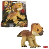Jurassic World: Újjászületés - Aquilops Dolores interaktív dinoszaurusz figura - Mattel