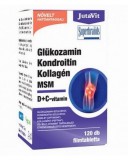 JuvaPharma Jutavit Glükozamin Kondroitin Kollagén MSM D+C-vitamin filmtabletta 120 db