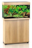 Juwel Rio 125 LED akvárium szett bútorral világos fa