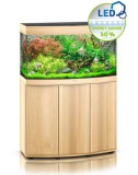 Juwel Vision 180 LED akvárium szett bútorral világos fa