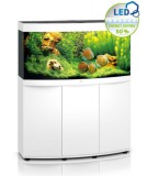 Juwel Vision 260 LED akvárium szett bútorral fehér