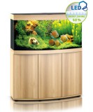 Juwel Vision 260 LED akvárium szett bútorral világos fa