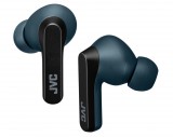 JVC HA-A9T-A Bluetooth fülhallgató, IPX5 vízálló, 30 óra üzemidő, kék színben