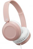 JVC HA-S31M-P fejhallgató matt rózsaszín, 30,6 mm-es neodímium meghajtóval, mikrofonnal, 1,2 m kábel