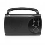 JVC RA-E321B hordozható FM rádió fekete (RA-E321B) - Rádiók