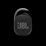 JBL Clip 4 hordozható Bluetooth hangszóró, fekete (BEMUTATÓ DARAB)