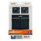 Jupio Value Pack Panasonic  DMW-BLG10 2db fényképezőgép akkumulátor + USB dupla töltő