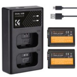 K&F Concept hordozható akkumulátor készlet (KF-28-0015)