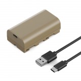 K&F Concept K&F Concep NP-F550 akkumulátor 3500mAh USB-C csatlakozóval KF-28-0035
