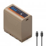 K&F Concept K&F Concep NP-F970 akkumulátor 10500mAh, USB-C csatlakozóval KF-28-0036