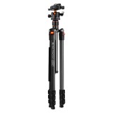 K&F Concept K234A1+BH-28L háromlábú Kamera állvány (Tripod) - Fekete (KF09.080V1)