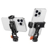 K&F Concept MS18 fém telefon tartó adapter, elforgatható (KF-31-094)
