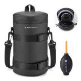 K&F Concept objektív védő tok, XL méret, 11cmx22cm (KF-13-203)