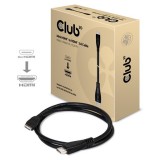 KAB Club3D Mini HDMI™ to HDMI™ 2.0 kábel 4K60Hz Male/Male 1m/ 3.28ft BI-DIRECTIONAL