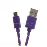 KAB Micro USB kábel 1m - Lila (SBOX_W026699_)