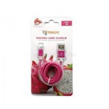 KAB USB AM-MICRO-15W Micro USB kábel 1,5m - Pink (SBOX_W027108)