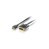 Kábel - 119322 (HDMI-DVI(18+1) kábel, aranyozott, 2m) (EQUIP_119322)