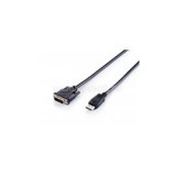 Kábel - 119336 (DisplayPort - DVI-D Dual Link kábel, apa/apa, 2m) (EQUIP_119336)