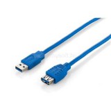 Kábel - 128398 (USB3.0 A-A hosszabbítókábel, apa/anya, duplán árnyékolt, 2m) (EQUIP_128398)