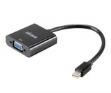 Kábel DisplayPort Átalakító Akasa Mini-DisplayPort - D-Sub (VGA) Fekete