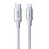 Kábel Lightning USB-C 2.0 UGREEN 3A US304, 1m