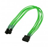 Kabel Nanoxia 4-Pin auf 2 x 3-Pin, Single, 30 cm, neon-grün (NX42A30NG) (NX42A30NG)