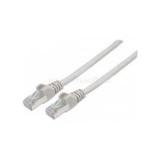 Kábel - SFTP Patch (RJ45 to RJ45, Cat6A 500Mhz, LSOH, 100% réz, 1m, 10Gbit, Szürke) (MANHATTAN_317108)