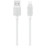 Kábel USAMS KY sorozat US-SJ689 2,4A USB-A Lightning 1m fehér