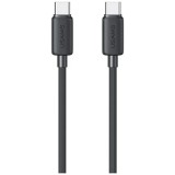 Kábel USAMS KY sorozat US-SJ691 60W USB-C-ről USB-C-re 1m fekete