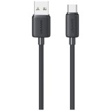 Kábel USAMS KY sorozat US-SJ698 3A USB-C USB-A 3m-re 3m fekete