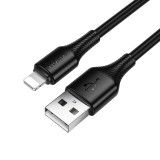 Kábel USB-A Lightning Hoco 2,4A 1 m X120 fekete