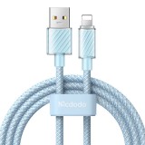 Kábel USB-A Lightning Mcdodo CA-3641, 1,2m (kék)