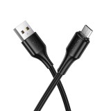 Kábel USB-A - Micro USB Hoco 2,4A 1 m X120 fekete
