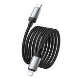 Kábel USB C Lightning Hoco PD 27W 1 m X117 fekete