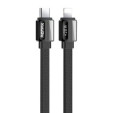 Kábel USB-C-lightning Remax Platinum Pro, RC-C050, 20W (fekete)