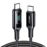 Kábel USB-C-USB-C Acefast C6-03display, 100W, 2m (fekete)