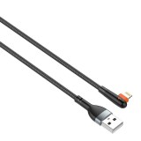 Kábel USB Lightning LDNIO LS562, 2.4A, 2m (fekete)