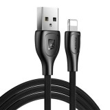 Kábel USB Lightning Remax Lesu Pro, 2.1A, 1m (fekete)