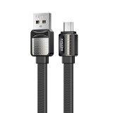 Kábel USB Micro Remax Platinum Pro, 1m (fekete)
