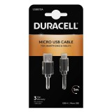 Kábel USB-ről Micro USB-re Duracell 1m (fekete)