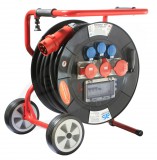 Kábeldob MAMMUT  30m H07RN-F 5G6  3x 230V 16A, 2x400V 16A 5P, 1x400V 32A 5P