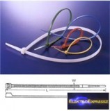 kábelkötegelő 280x4.8mm fehér