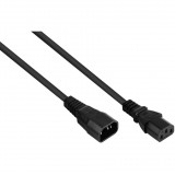 kabelmeister SK1430-S005 250V Hálózati hosszabbító tápkábel 0.5m - Fekete (SK1430-S005)