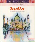 Kairosz Kiadó Pápai Éva - Nagy Endre - India - ahogy egy akvarellista látja