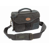 Kalahari Fotós táska MATA MATA  K-6 vászon,  oldaltáska, válltáska fekete színben