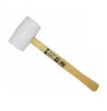 kalapács gumi ¤ 65mm nyéllel 230142 fehér